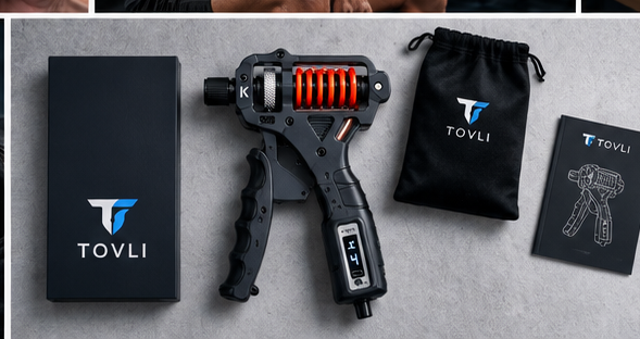 TOVLI GripForge™ | Adjustable Grip Strength Trainer